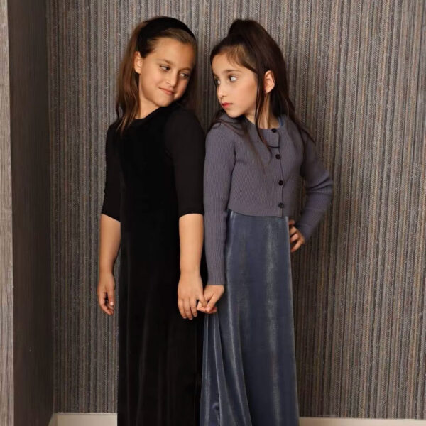 ⁦סט חלוק בנות וחלוק בייבי⁩ – תמונה ⁦4⁩
